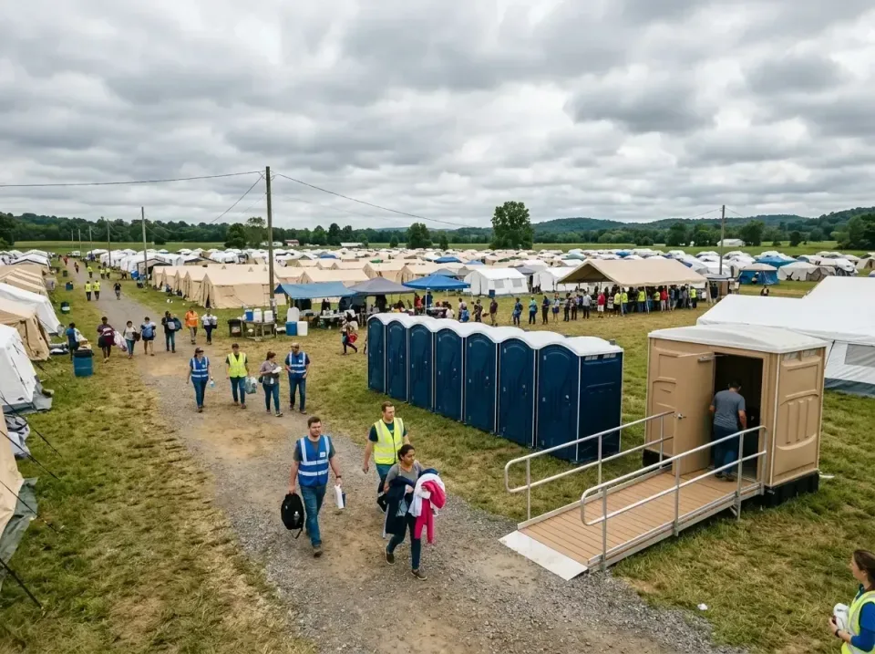 disaster-relief-camp-restrooms-010 — frequently asked questions, Dumpster & Portable Bathrooms Rental in La Center, WA
